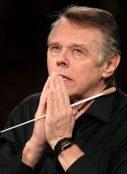 El director letón Mariss Jansons.