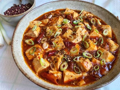 Mapo tofu (tofu picante)