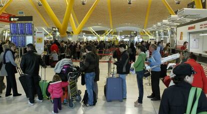 El aeropuerto Adolfo Suárez Madrid-Barajas.