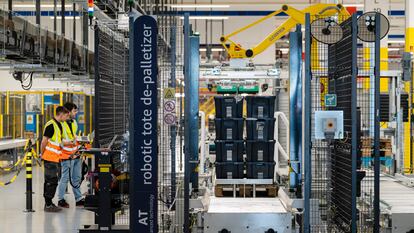 Centro logístico de Amazon