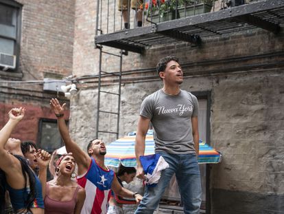 Anthony Ramos en un instante de 'In The Heights'.