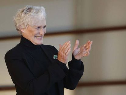 Glenn Close, en San Sebasti&aacute;n. 
 