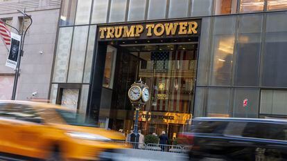 La Torre Trump en la Quinta Avenida de Nueva York, una de las propiedades cuyo valor se infló para obtener ventajas crediticias, el 16 de febrero.