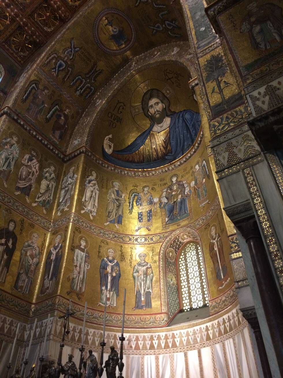 Interior de la catedral Monreale.