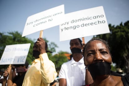 Movilizaciones en defensa de la igualdad de derechos entre dominicanos y contra la discriminación de los nacidos en el país, hijos de haitianos.