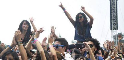 Imagen del festival Corona Capital 2014.