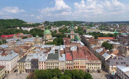 Lviv (Ucrania), antigua Lwów.
