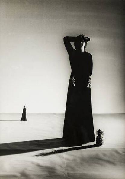 Genia Rubin, Lisa Fonssagrives. Gown: Alix (Madame Grès), 1937