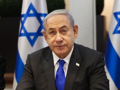 Benjamin Netanyahu en Tel Aviv (Israel), el 17 de diciembre.