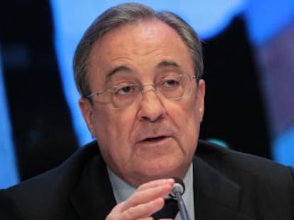 Florentino P&eacute;rez, presidente de ACS.