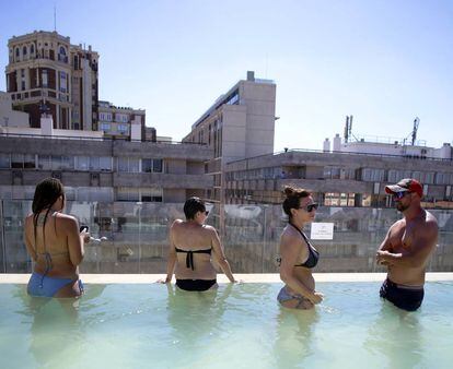 Piscina del Gymage. 