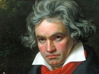 Ludwig van Beethoven by Joseph Karl Stieler, 1820. Creative Commons.