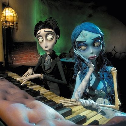 Fotograma de<i> La novia cadáver</i>, de Tim Burton.