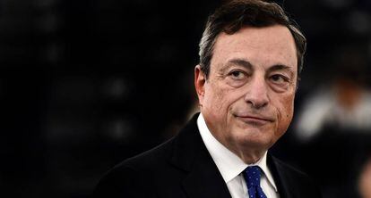 President of the European Central Bank (ECB) Mario Draghi.