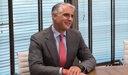 Andrea Orcel, durante su presentación como consejero delegado del Banco de Santander, el pasado septiembre.