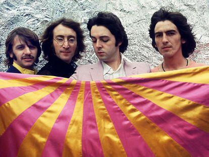 El grupo en 1968, el año del lanzamiento de 'The Beatles', más conocido como 'el álbum blanco'. Su primer disco tras la muerte de Brian Epstein.