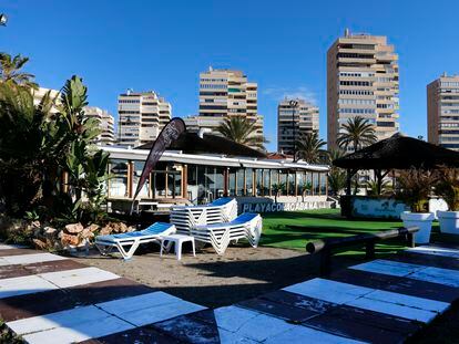 Imagen de un hotel vacío en Torremolinos (Málaga).