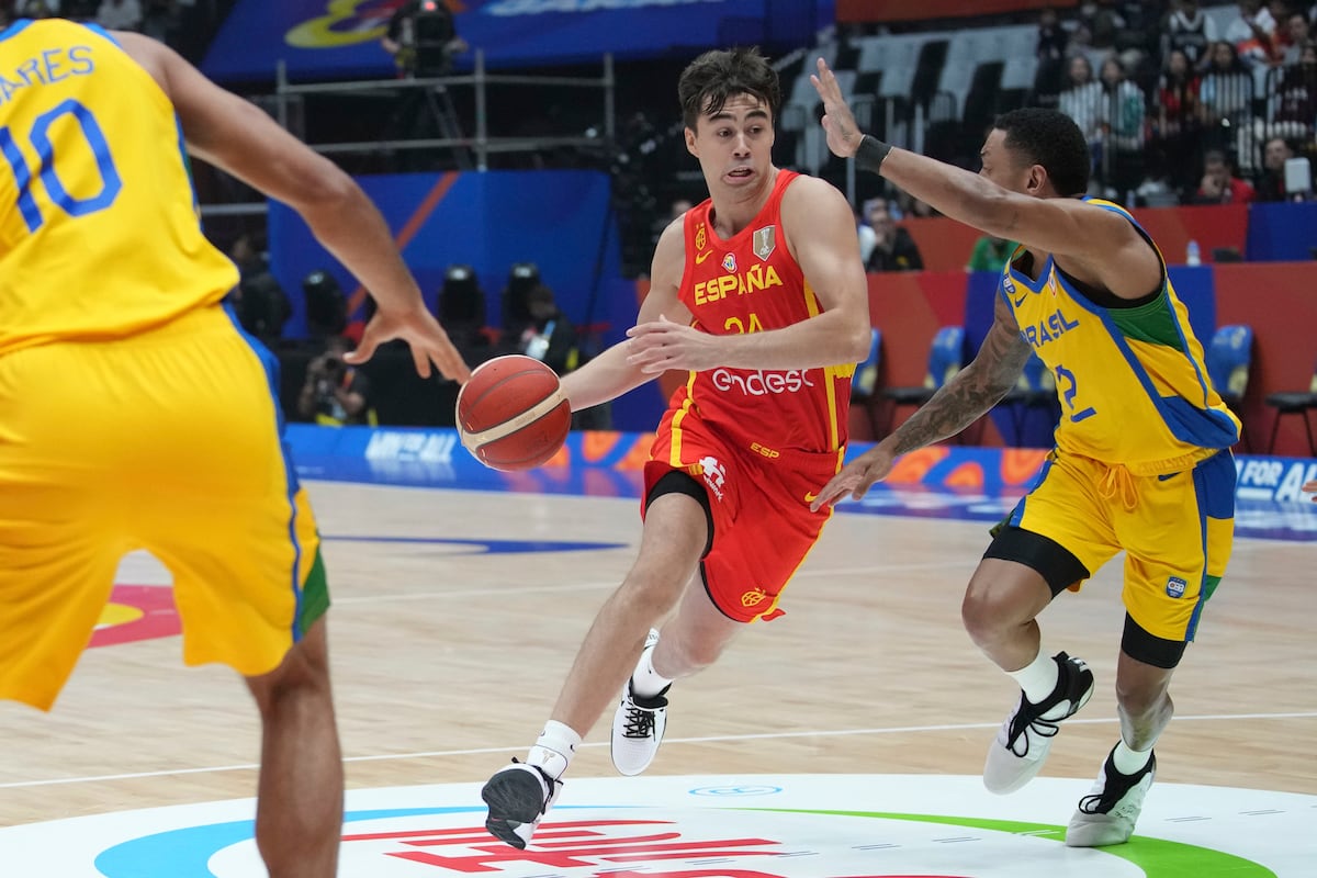 Brasil – España, en directo | Los españoles mantienen su ventaja al inicio del último cuarto | Baloncesto | Deportes