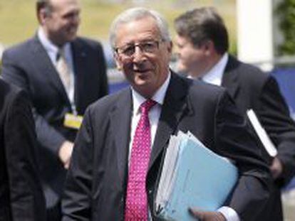 Jean-Claude Juncker, ayer en la cumbre del Partido Popular Europeo en Kortrijk (B&eacute;lgica).