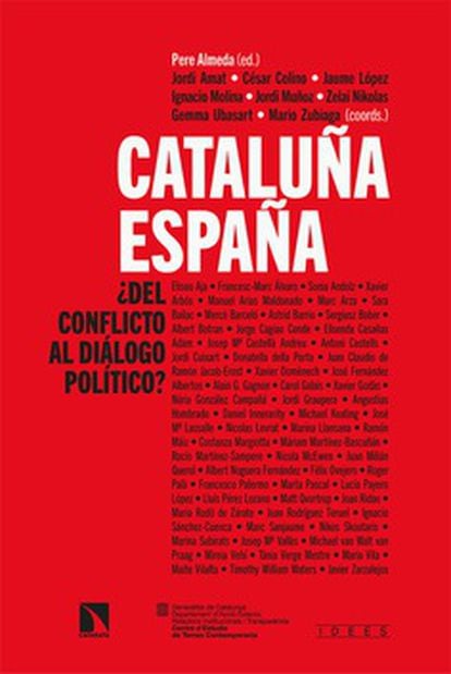 portada 'Cataluña-España, ¿del conflicto al diálogo político?', VARIOS AUTORES. EDITORIAL CATARATA