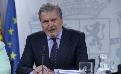 El ministro de Educación, Íñigo Méndez de Vigo, el pasado 4 de mayo.