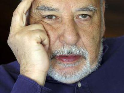 El escritor Tahar Ben Jelloun, en Madrid.