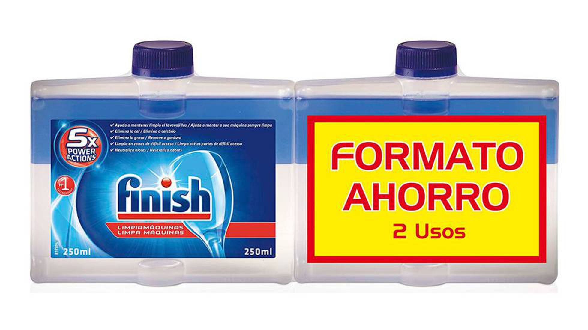 Comprar Limpiamáquinas lavavajillas Finish 250 ml