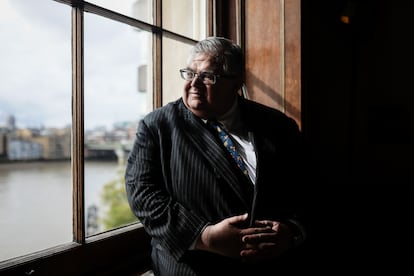 Agustín Carstens, director del Banco de Pagos Internacionales, fotografiado en Londres (Inglaterra) en 2017.