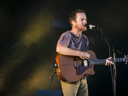 Damien Rice, en un moment del concert.