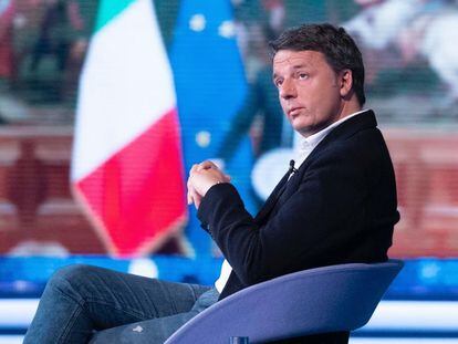 El ex primer ministro italiano Matteo Renzi.