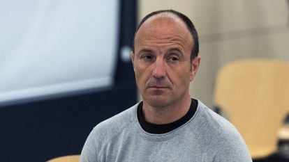 El etarra Tomás Madina, durante el juicio.