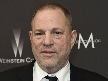 Harvey Weinstein, en enero de 2017 en Los &Aacute;ngeles. 