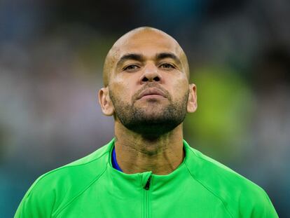 El jugador Dani Alves, en una imagen de archivo.