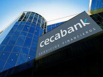 Fachada de la sede de Cecabank