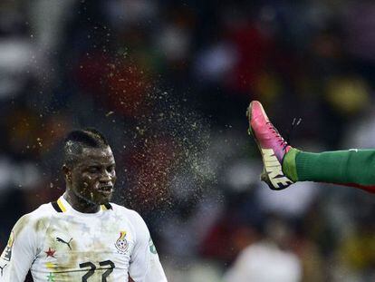 Wakaso, durante la Copa de &Aacute;frica.