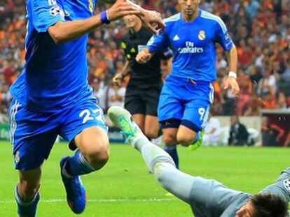 Di María, en el partido de Estambul.