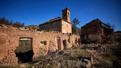 Vista general del pueblo de Tablate (Granada)