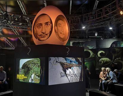 Exposición interactiva 'Desafío Dalí' en Ifema Madrid.