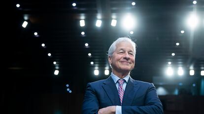 Jamie Dimon, presidente y CEO de JP Morgan en una comparecencia en el Senado de EE UU el pasado 22 de septiembre.