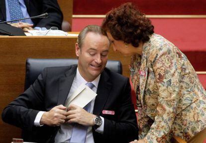 El presidente de la Generalitat Valeniana, Alberto Fabra.