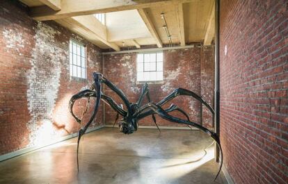 'Crouching Spider', obra de Louise Bourgeois en Dia: Beacon (Nueva York).