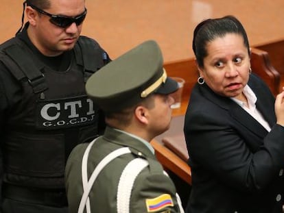 Maria del Pilar Hurtado, exjefa de la Inteligencia colombiana.