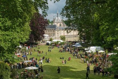 Jardines del castillo de Chantilly en la pasada edici&oacute;n de las jornadas. 