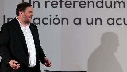 El líder d'Esquerra, Oriol Junqueras.
