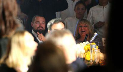 Leonardo DiCaprio, durante la gala.