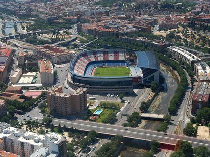 Los terrenos de la operación Mahou-Calderón.