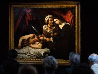 La obra de Caravaggio, &#039;Judith y Holofernes&#039;.
