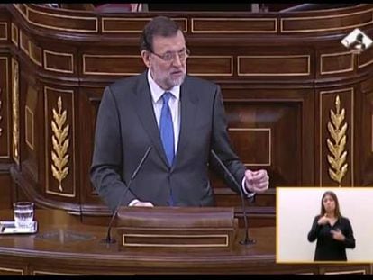 Rajoy descarta cambiar la Constitución por Cataluña y el acercamiento de etarras