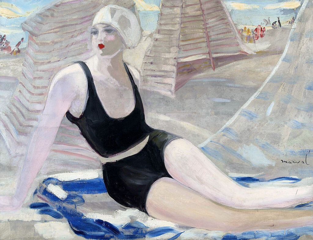 Pintura de obra Jacqueline Marval (1866-1932).