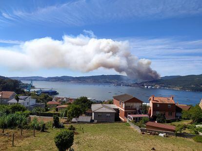 Incendio Ria de Vigo